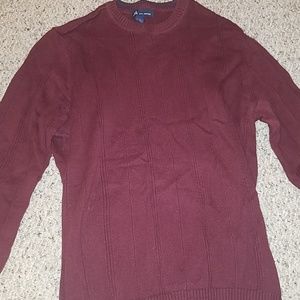 John Ashford maroon sweater